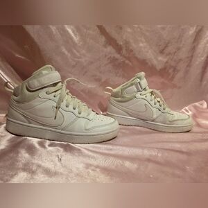 Nike Women's Cream High-Top Sneakers